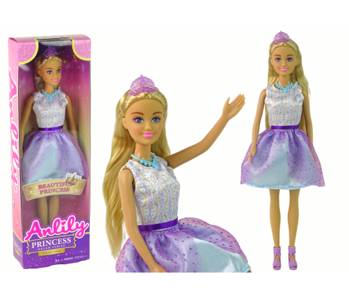 Anlily Princess Puppe Prinzessin Violet Queen