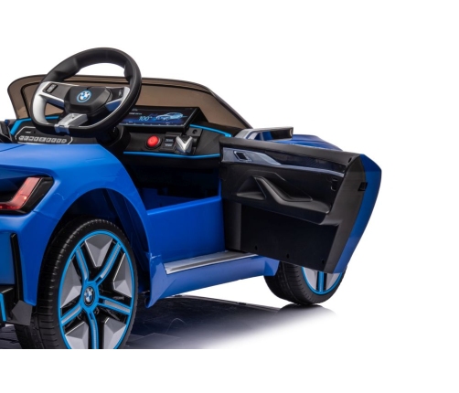 Battery-powered car BMW I4 Blue 4x4