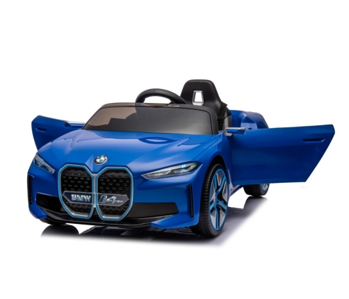 Battery-powered car BMW I4 Blue 4x4