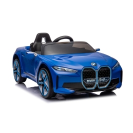 Battery-powered car BMW I4 Blue 4x4