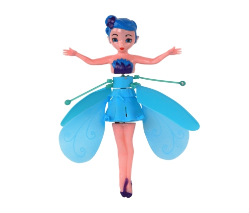 Hand Controlled Magic Blue Fairy Flying Doll