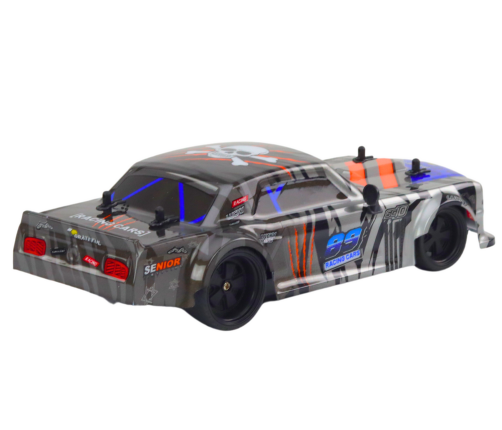 Remote Controlled Sports Car RC 1:18 Gray