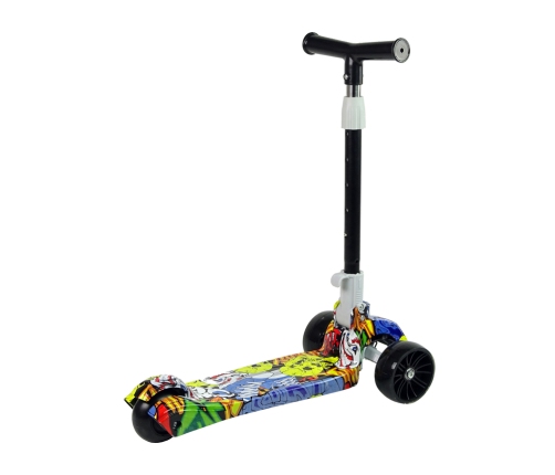 Tricycle Luminous Wheels Yellow Skull Graphics