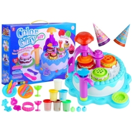 Color Clay DIY Birthday Party Cake House