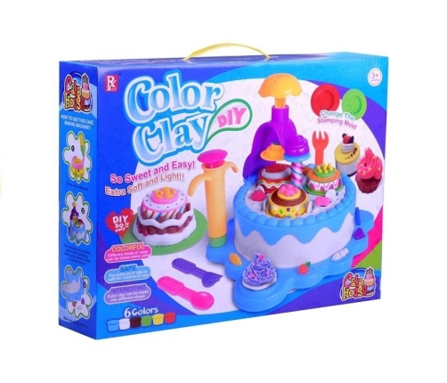 Color Clay DIY Birthday Party Cake House