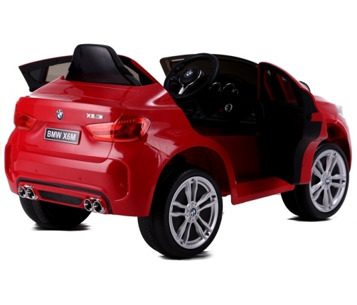 Vienvietīgs elektromobilis BMW X6 Red