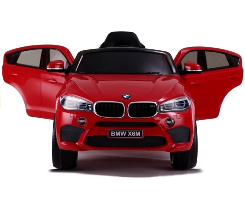 Vienvietīgs elektromobilis BMW X6 Red