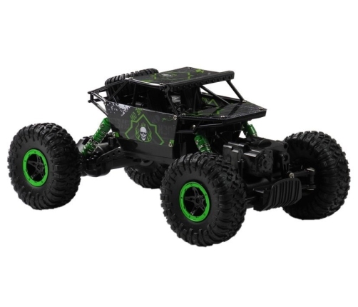 R/C Monster Car Jeep 1:18 Green