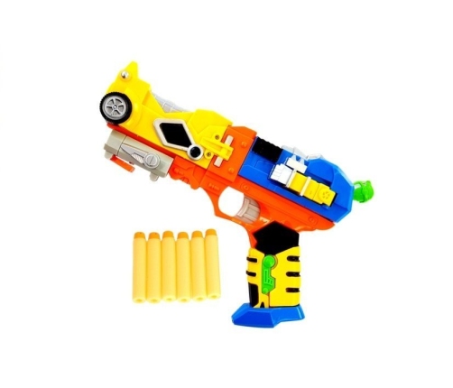 Foam Arrow Robot Gun with Mask