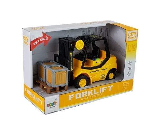 Forklift Spring Drive of 1:16 with sound and light