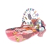 Baby Mat with Foam Rattles Teething Ring Mirror Sound Pink