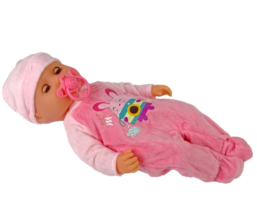 Baby Doll Pee Sounds Puppet Bottle Pink Pyjamas