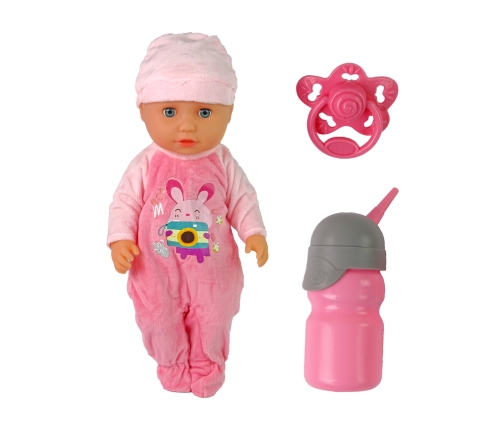 Baby Doll Pee Sounds Puppet Bottle Pink Pyjamas