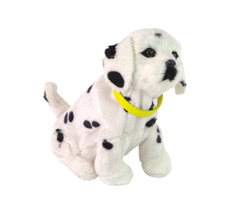 Interactive Plush Dog Soft fur Dalmatian breed