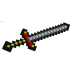 Knight Set Sword Foam Shield Pixel Theme