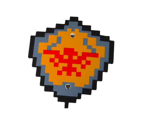 Knight Set Sword Foam Shield Pixel Theme