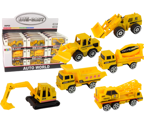 Car Construction Vehicles Resorak  6 Models