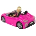 Pink Sports Car Doll Set