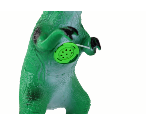 Large Figurine Dinosaur Tyrannosaurus Sound Green