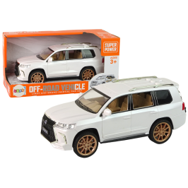 Car Vehicle White 1:14 Sounds Lights Lexos Car