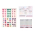 Nail Set Pink Nail Tips Stickers Diamonds