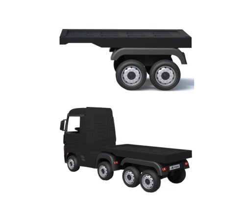 HL358 Mercedes Actros black vehicle semi-trailer