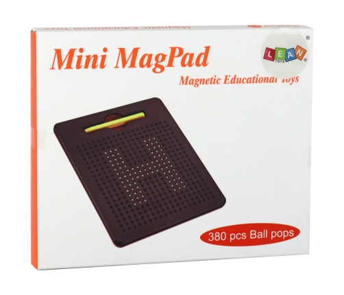 Magnetic Board, Educational Pad, Balls, Templates, Black