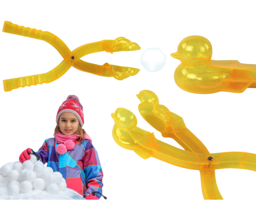 Snow Maker Snowball Machine Yellow Duck