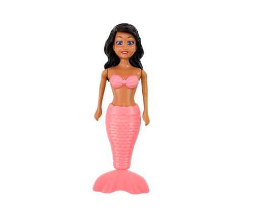 Wind-up Floating Water Mermaid Turquoise Pink Bath Doll MIX