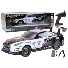 Large Remote Controlled RC Sports Car 1:8 Lights Sounds