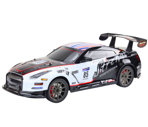 Large Remote Controlled RC Sports Car 1:8 Lights Sounds