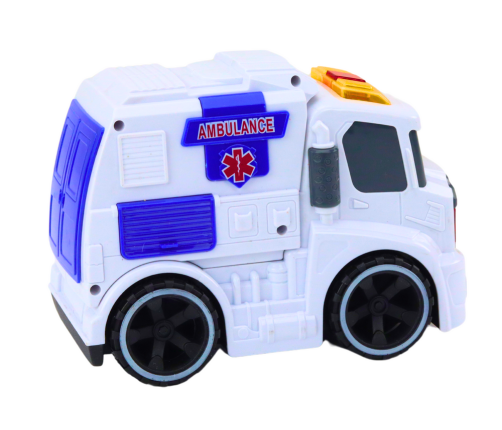 Ambulance Ambulance Sounds Lights Drive Auto Car Ambulance White