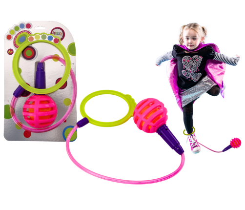 Skipper Hula Hop Jump Rope, Pink, LED