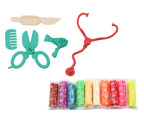 Creative Play-Doh Set: Dog in a Veterinarian Transporter