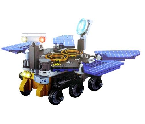 Space Construction Blocks 2in1 Space Vehicle Robot 367 elements