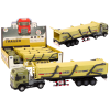 Truck With Trailer TIR Transport Vehicle 1:24 Sounds Lights Brown