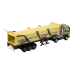 Truck With Trailer TIR Transport Vehicle 1:24 Sounds Lights Brown