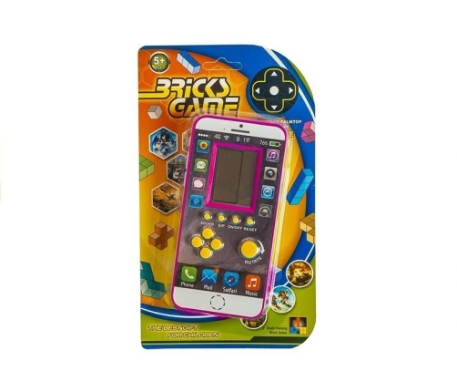 Electronic Game Tetris Pink Phone