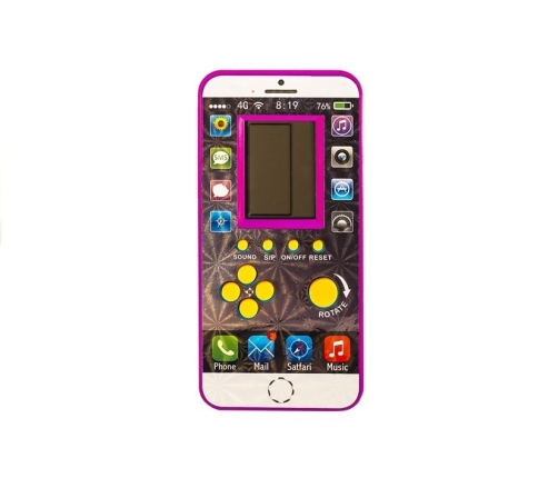 Electronic Game Tetris Pink Phone