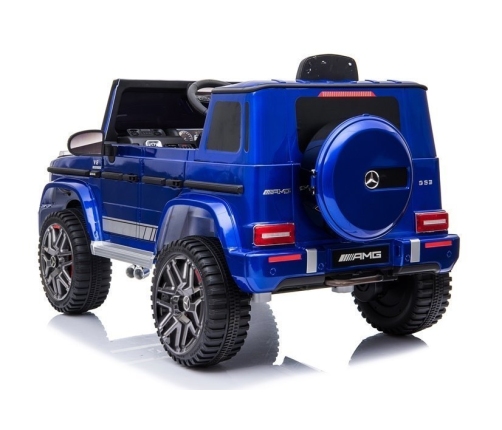 Детский электромобиль Mercedes G63 AMG Blue Painting