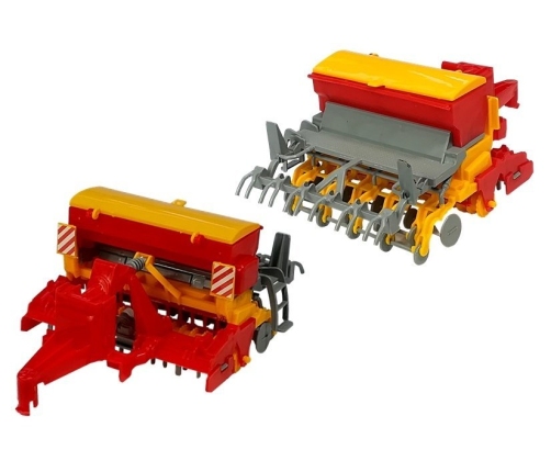 Set of Vehicle Farmer Tractor