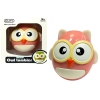 Baby rattle Teether Pink Owl