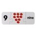 Educational Puzzle English Numbers 10 Connections