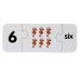 Educational Puzzle English Numbers 10 Connections