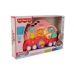 Interactive Locomotive with Animals Animal Sounds Light Effects Pink