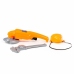 Set of Tools Grinder Mask Slide Caliper Orange 91123