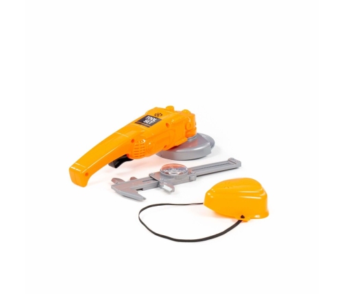 Set of Tools Grinder Mask Slide Caliper Orange 91123