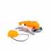 Set of Tools Grinder Mask Slide Caliper Orange 91123