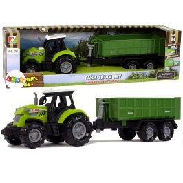 Tractor Detachable Farm Trailer Sound Green