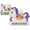 Interactive Piano Unicorn Sound Animals Vehicle Sounds Melodies White